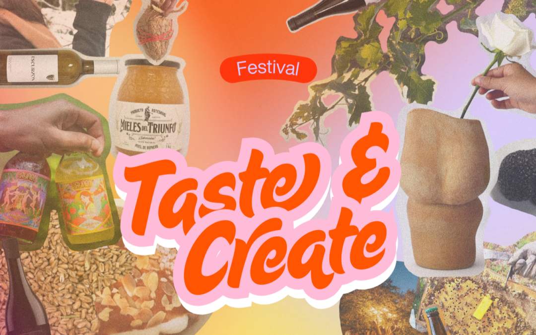 El festival Taste & Create llega a Azuébar el 28 de marzo 🎨🍷